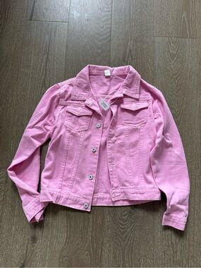 Pink Denim Jacket